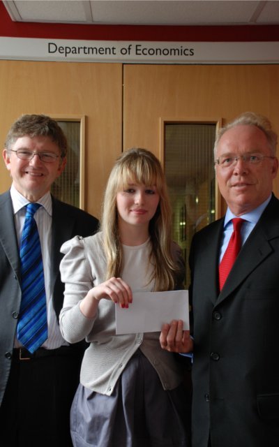 Kim Swales, Head of Department, Heather Purdie, Robert Wright. Photo by Daryl Holden
